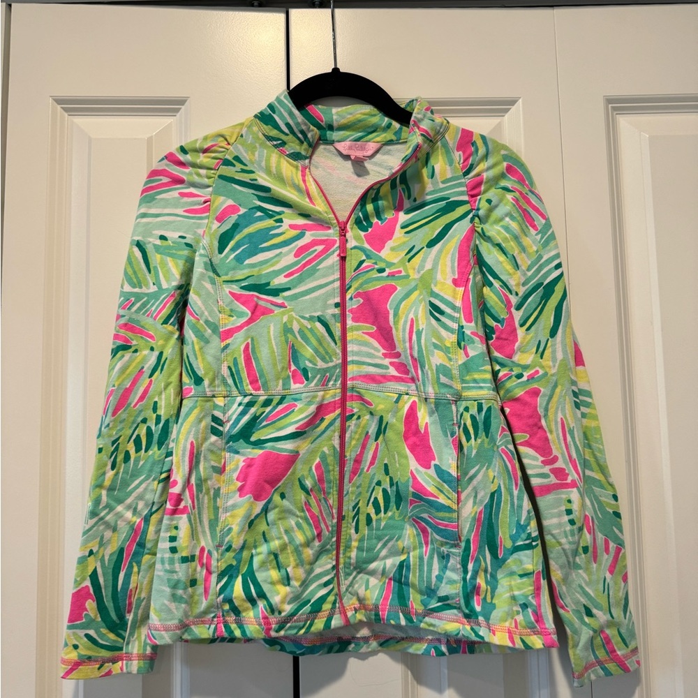 Lilly Pulitzer girls zip-up jacket